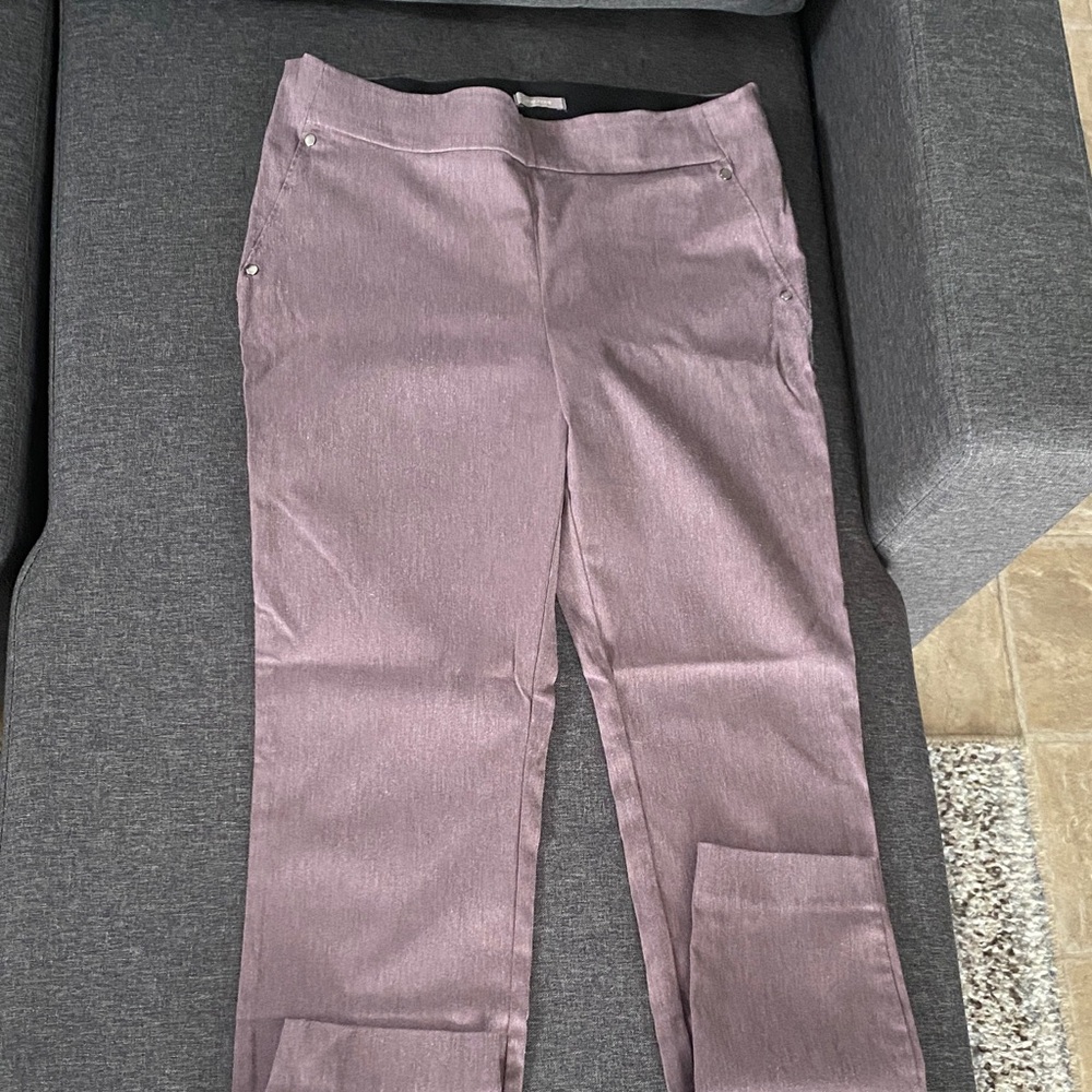 Maurices Purple Skinny Pants